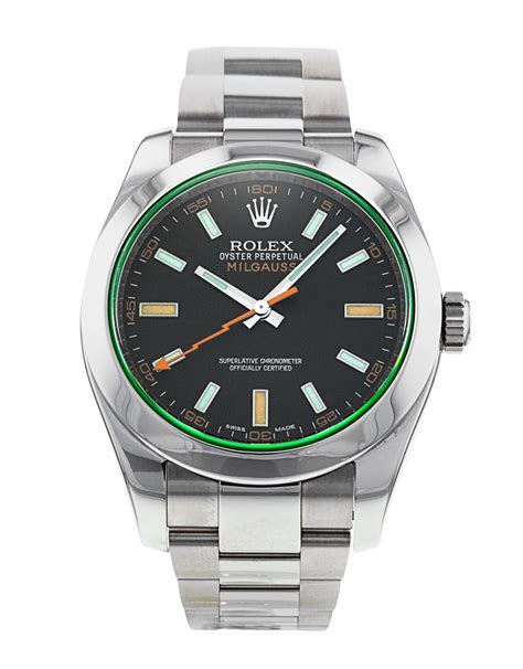 rolex milgauss shield.